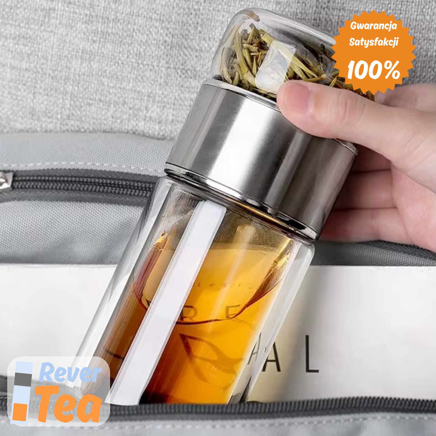 Zaparzacz do herbaty ReverTea