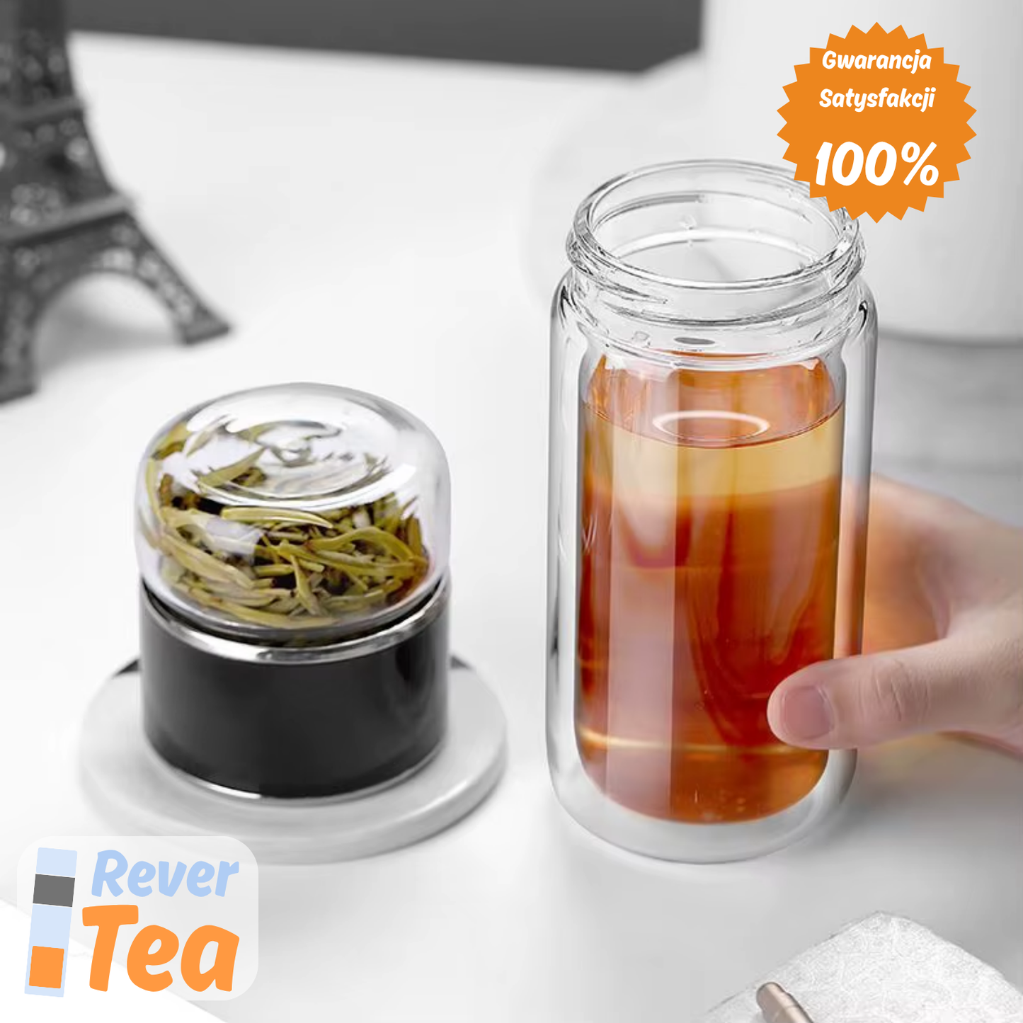 Zaparzacz do herbaty ReverTea